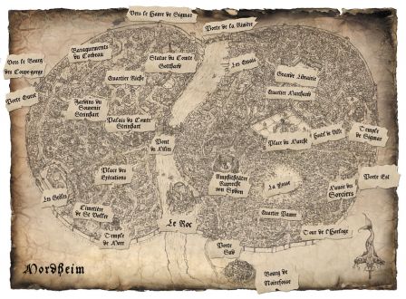 Carte de Mordheim